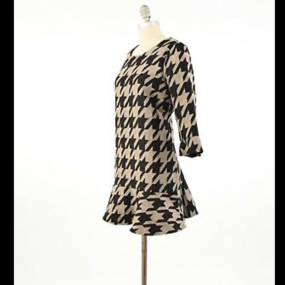 JOA Houndstooth Print Dress - Picture 3 of 8